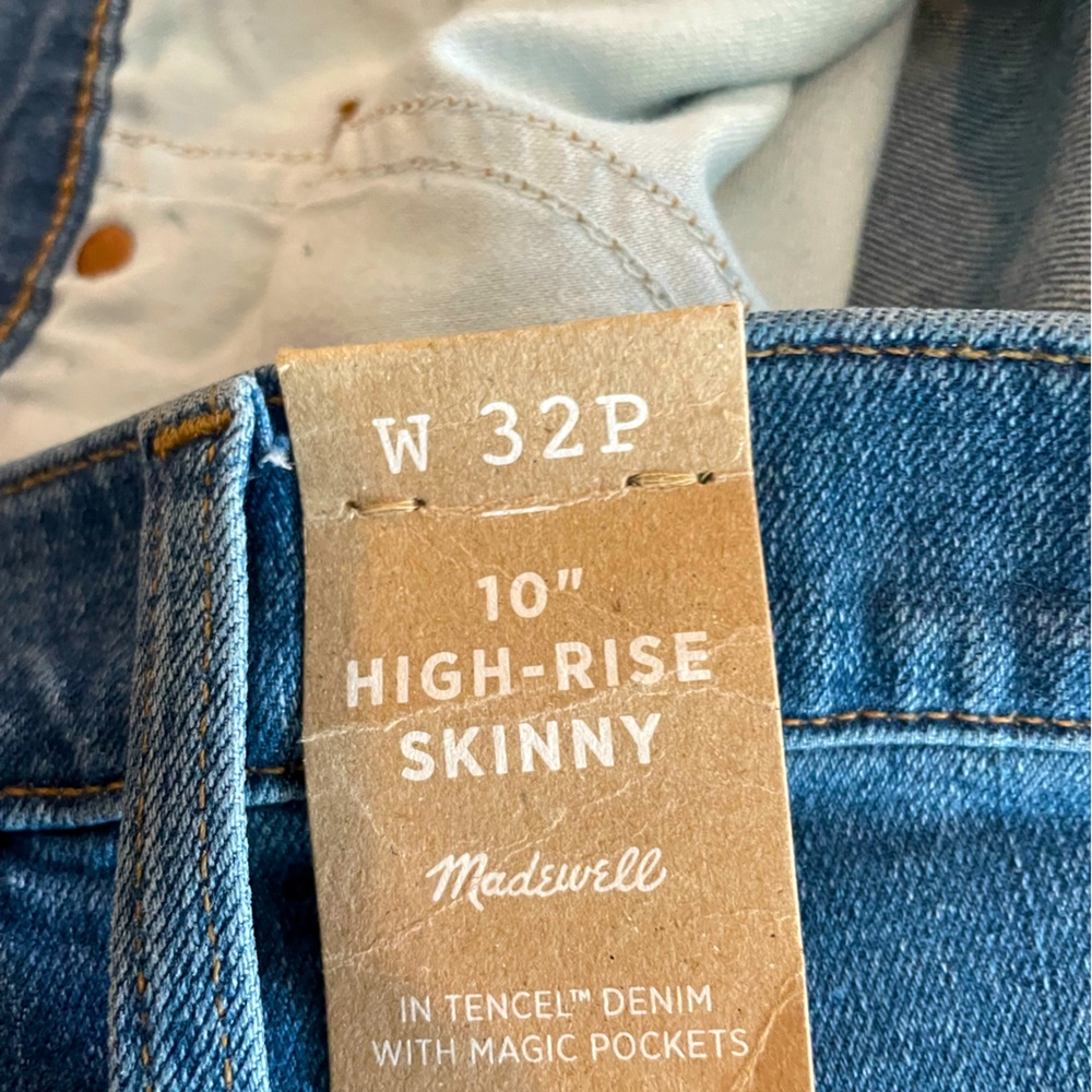 Madewell jeans NWT 32P